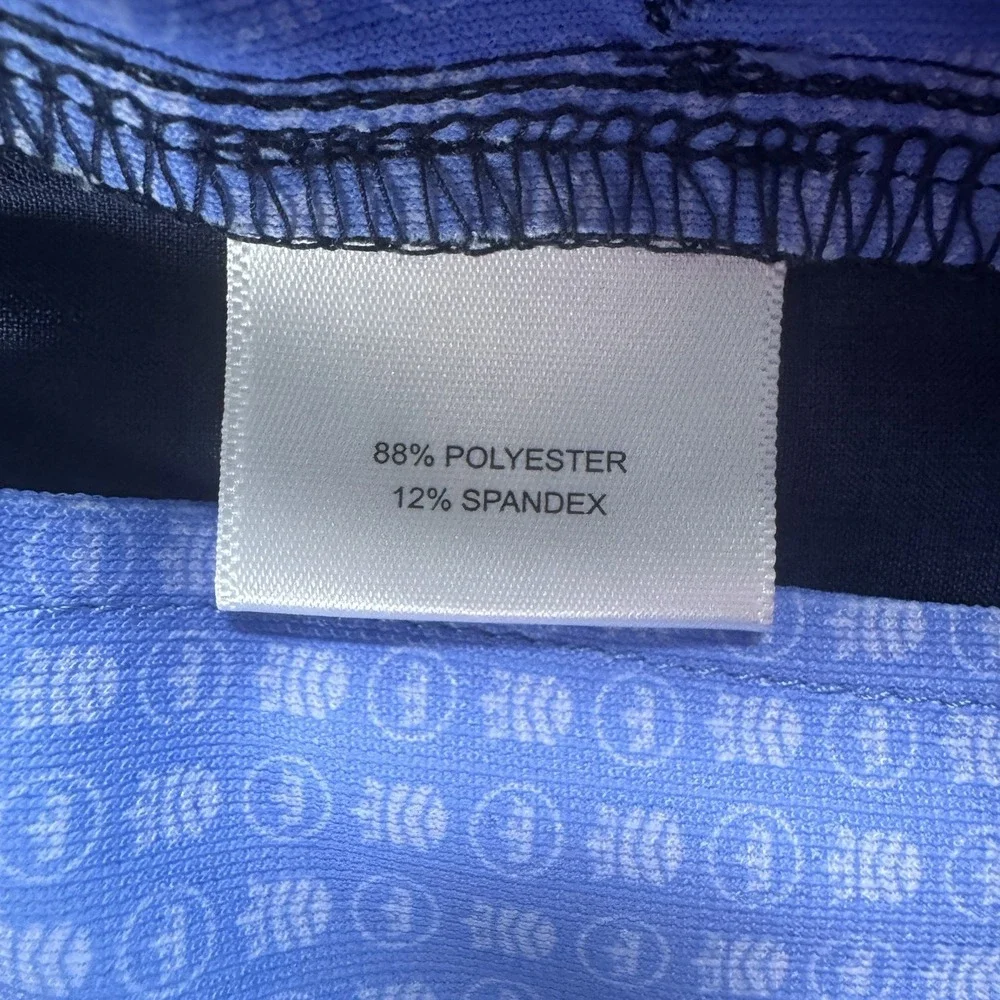Peter Millar Crown Sport Performance Shorts Mens 40‎ Navy Blue Stretch Golf NEW